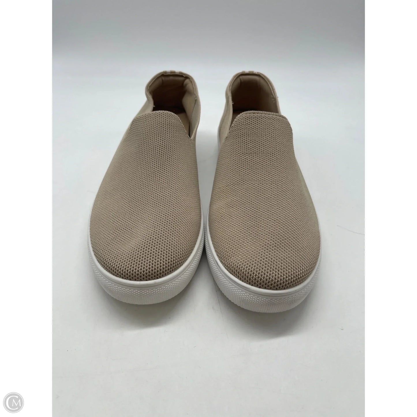 Shoes Flats By Happily Grey In Tan, Size: 8.5