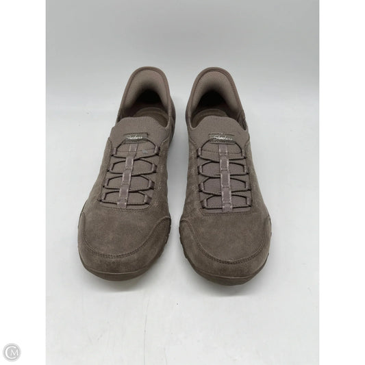 Shoes Flats By Skechers In Brown, Size: 11