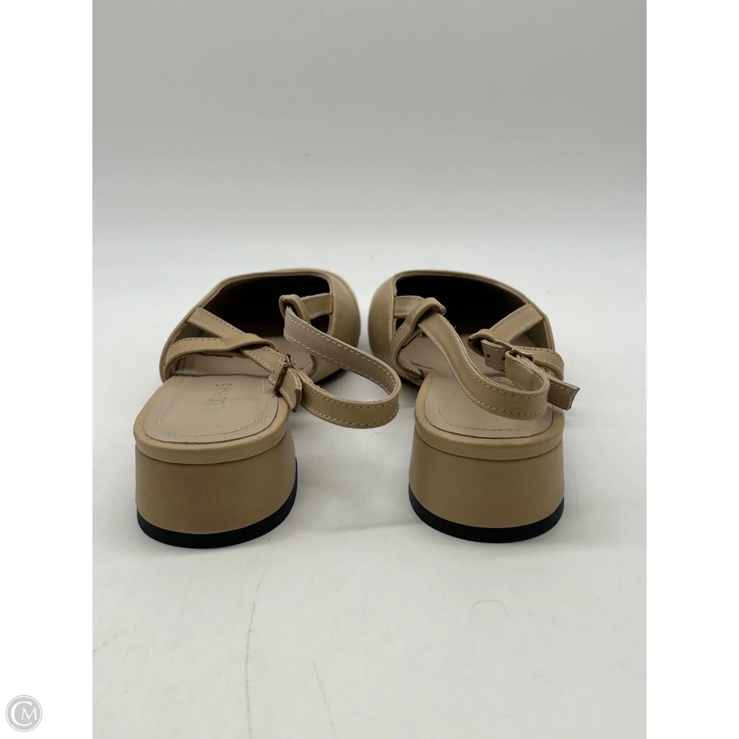 Shoes Flats By Clothes Mentor In Tan, Size: 7.5