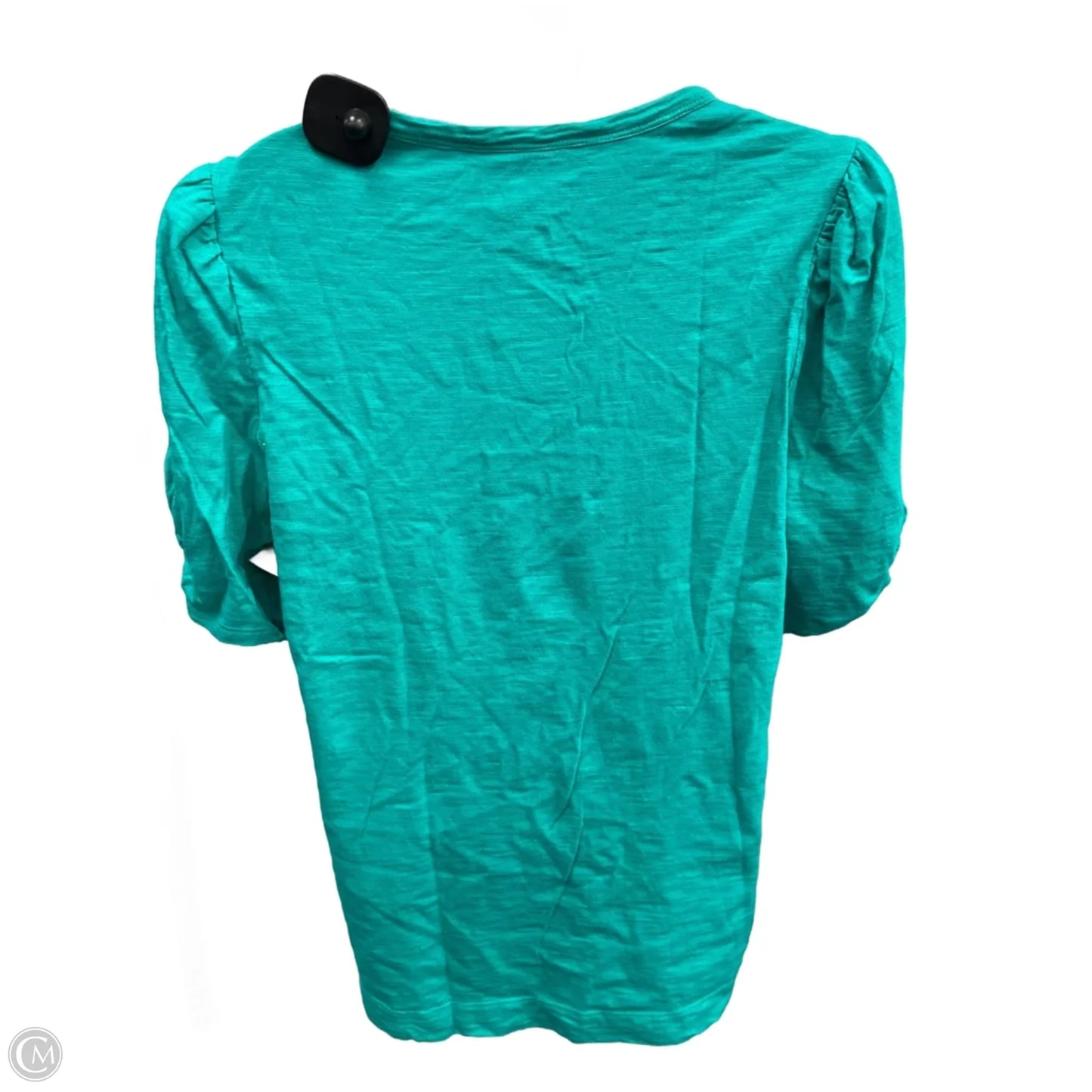 Top Short Sleeve By Chicos In Teal, Size: M