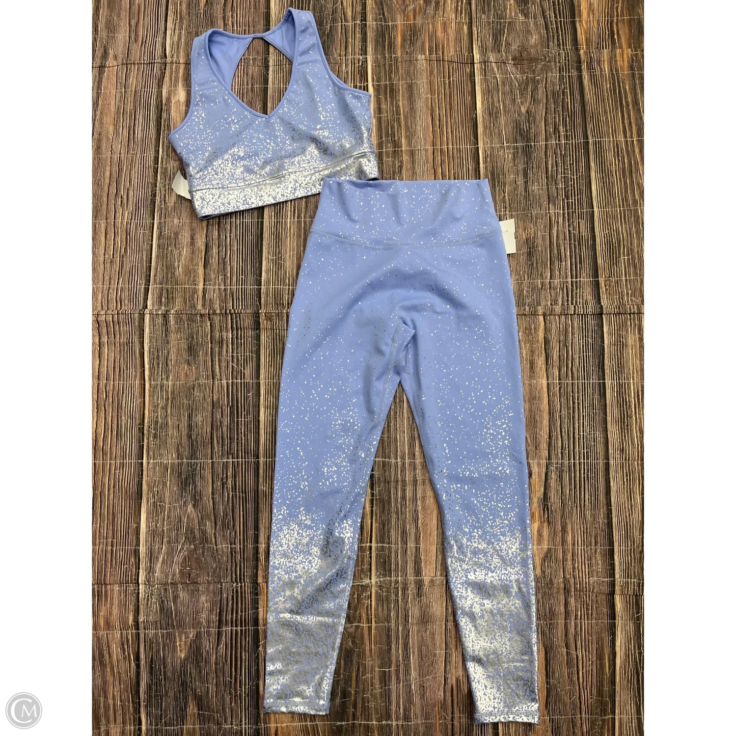 Athletic Pants 2pc By Buffbunny In Purple, Size: L
