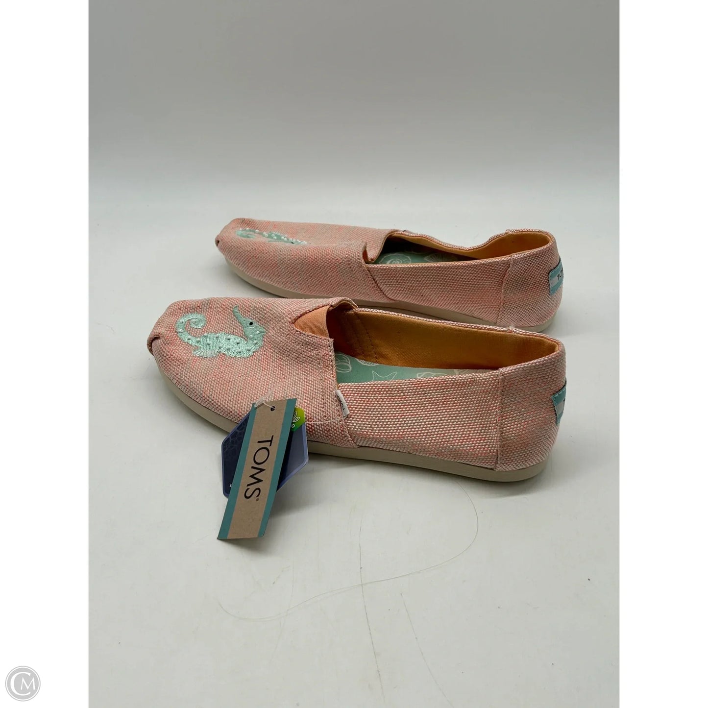 Shoes Flats By Toms In Orange, Size: 7
