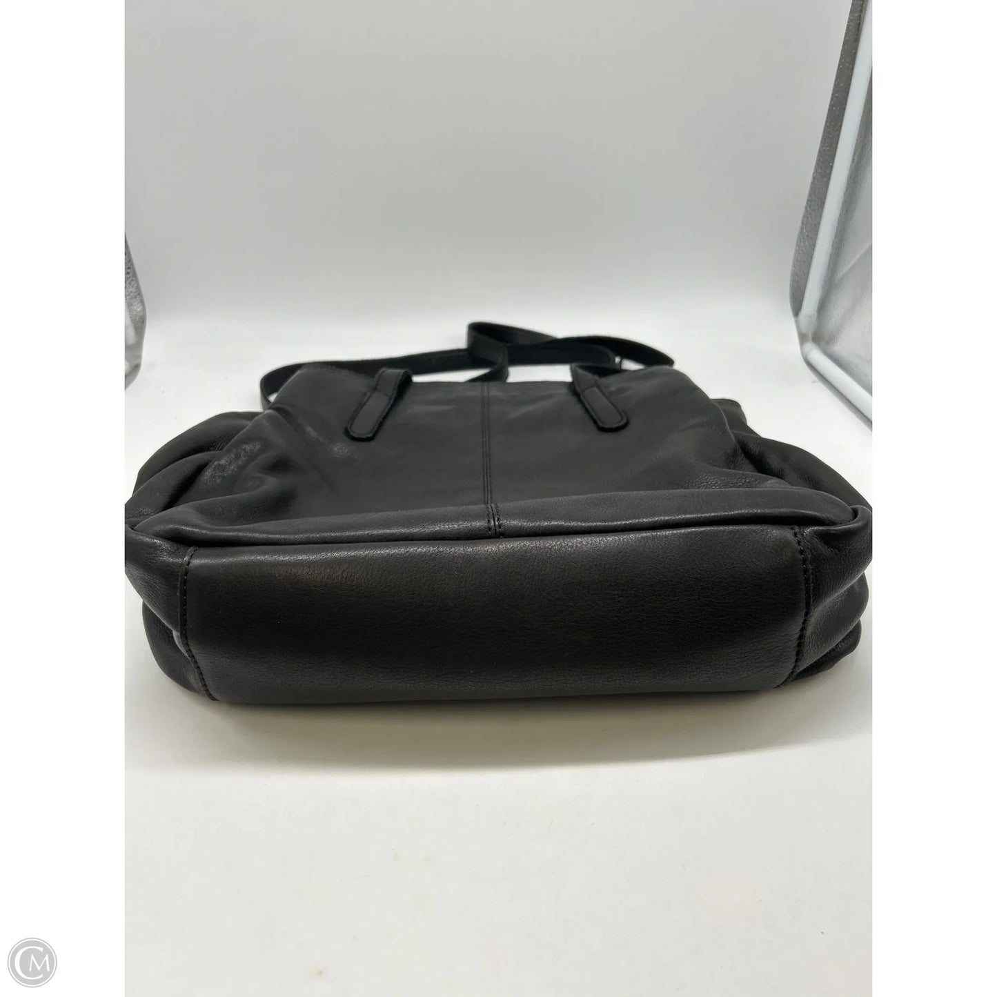 Handbag Leather By Margot, Size: Large