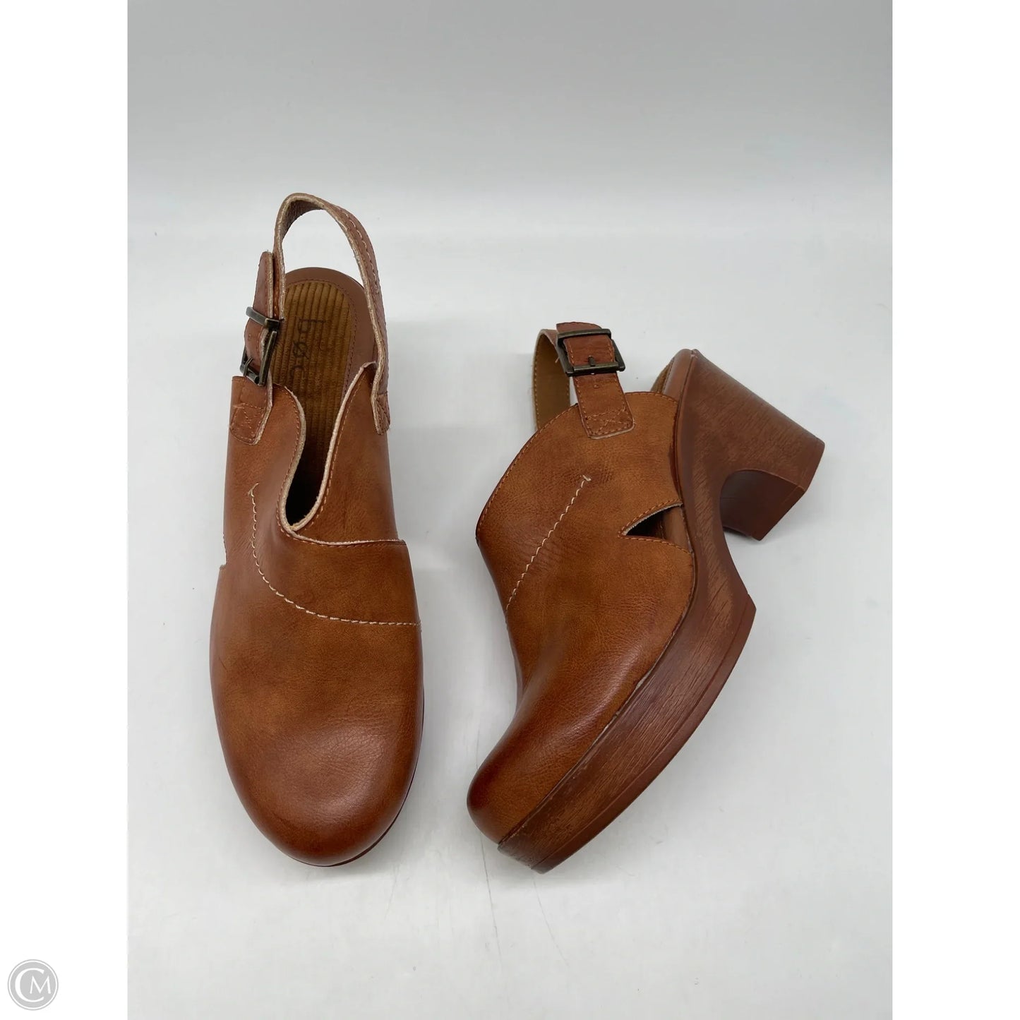 Shoes Heels Block By Boc In Brown, Size: 11