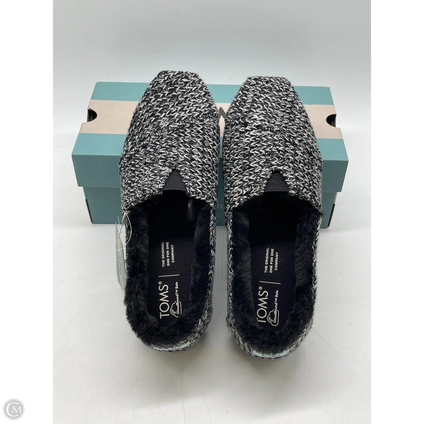 Shoes Flats By Toms In Black, Size: 6.5