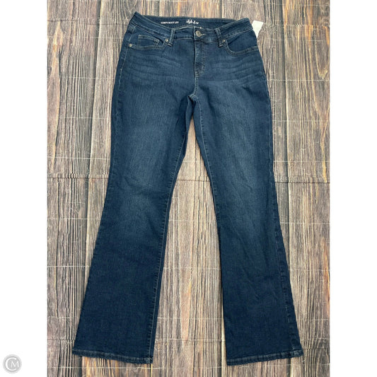 Jeans Boot Cut By Style And Company In Blue Denim, Size: 8