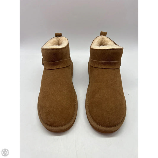 Boots Ankle Flats By Bearpaw In Brown, Size: 10