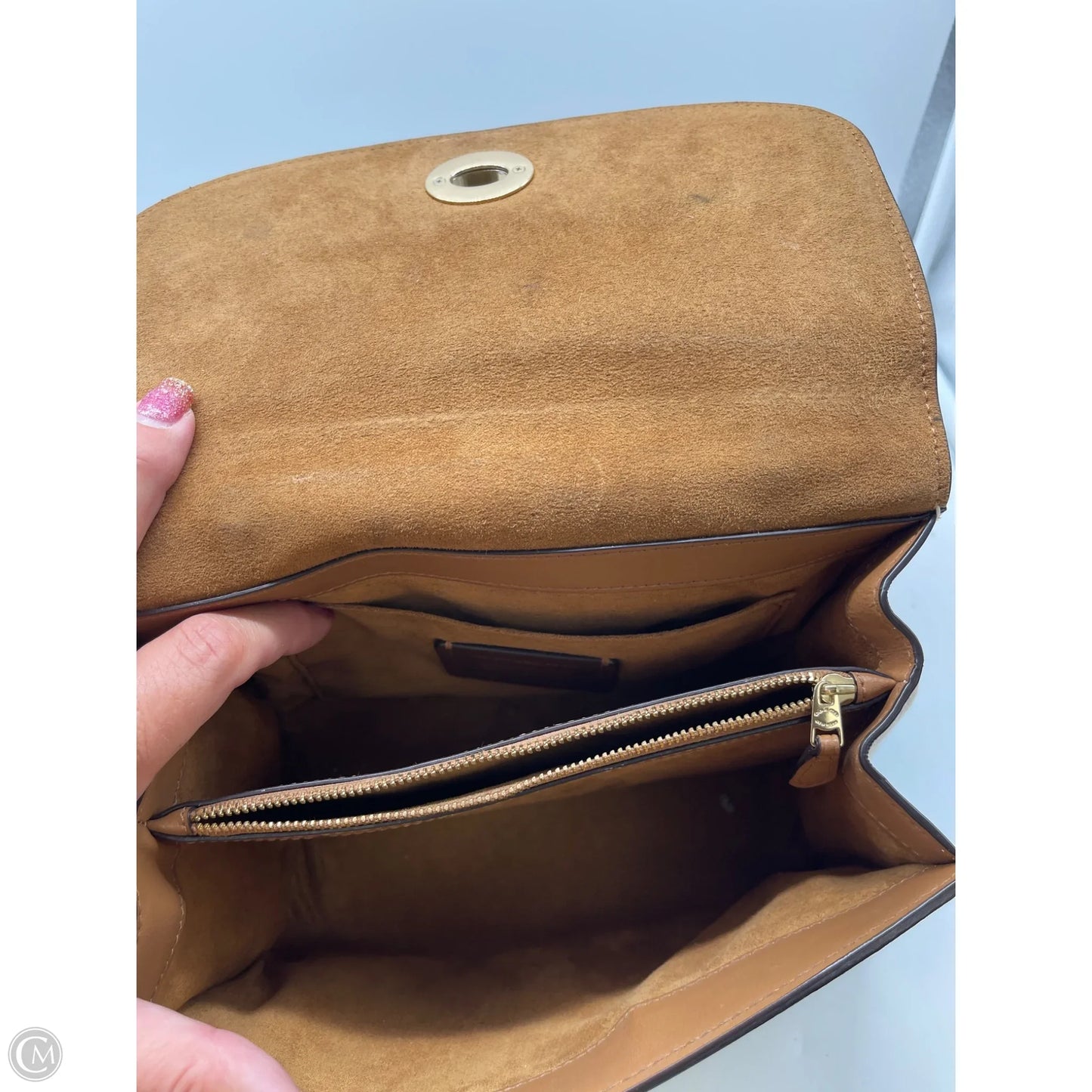 Handbag Designer By Coach, Size: Medium