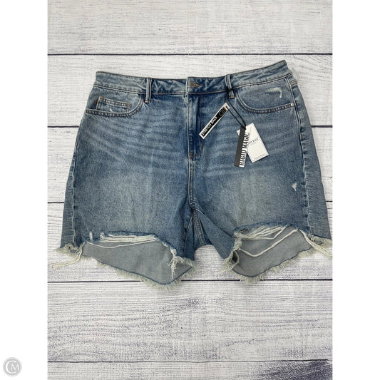 Shorts By Judy Blue In Blue Denim, Size: 3x