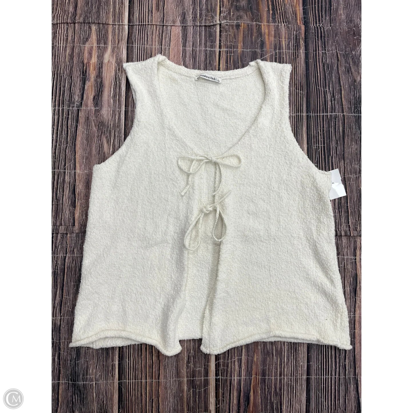Cardigan By Abercrombie And Fitch In White, Size: Xl