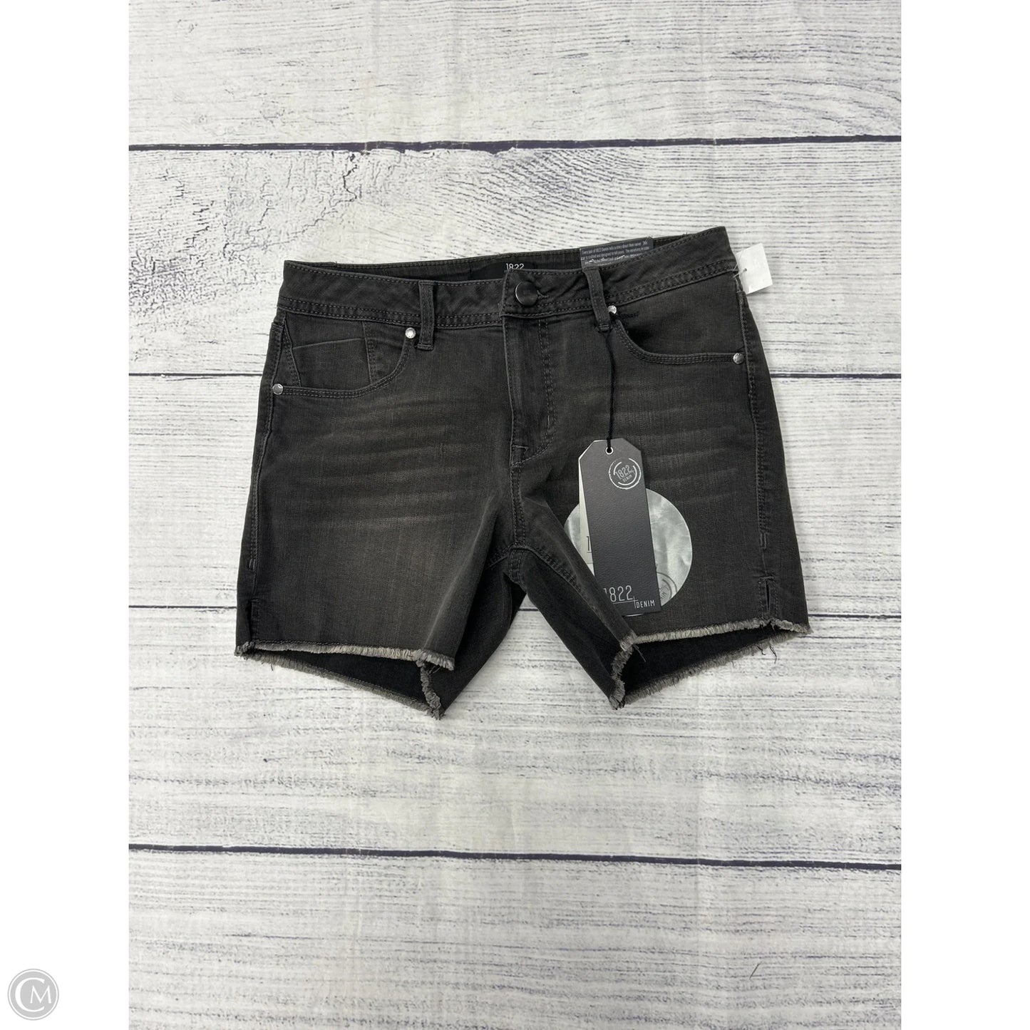 Shorts By 1822 Denim In Black Denim, Size: 8
