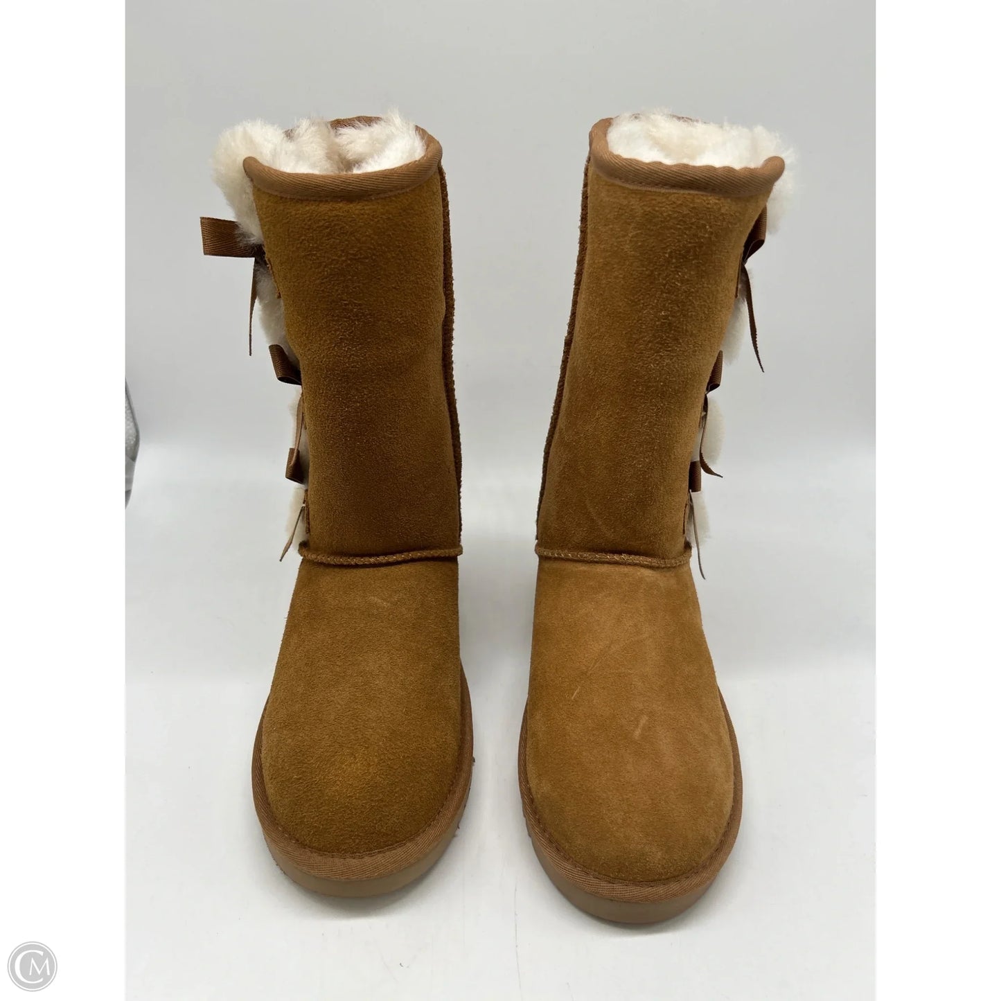 Boots Mid-calf Flats By Koolaburra By Ugg In Brown, Size: 6