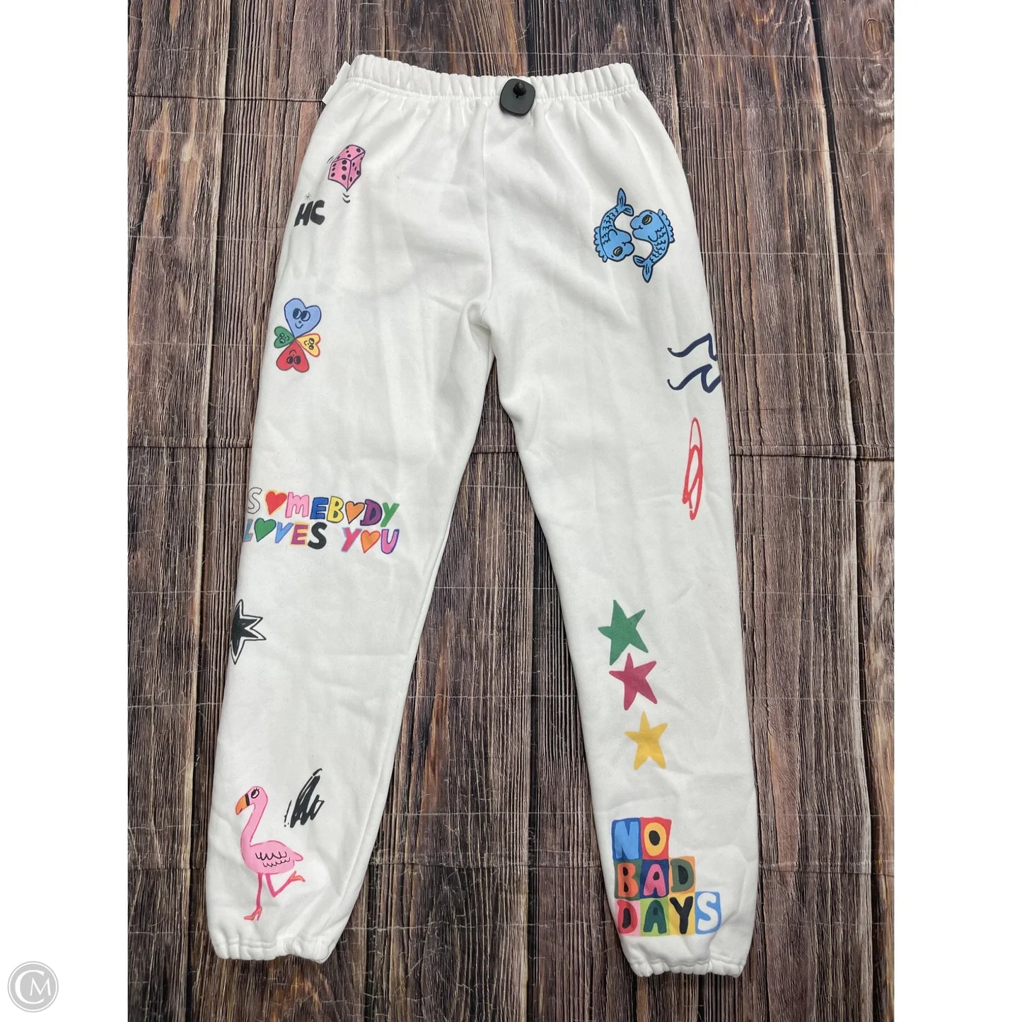 Pants Lounge By Clothes Mentor In White, Size: S