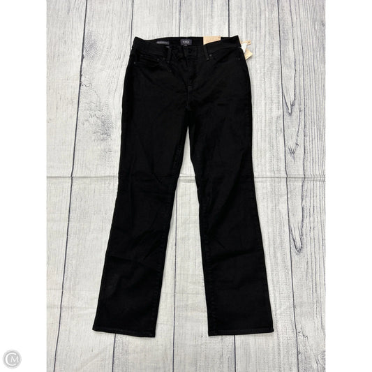 Jeans Straight By Not Your Daughters Jeans In Black Denim, Size: 12