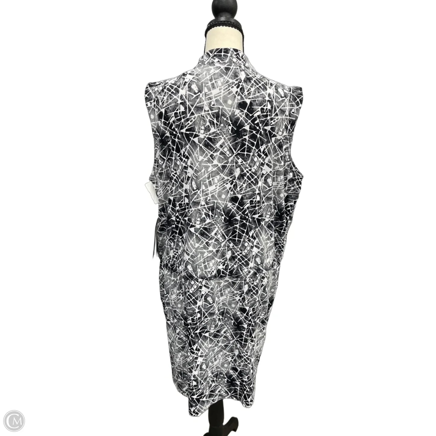 Athletic Dress By Ibkul In Grey, Size: Xl