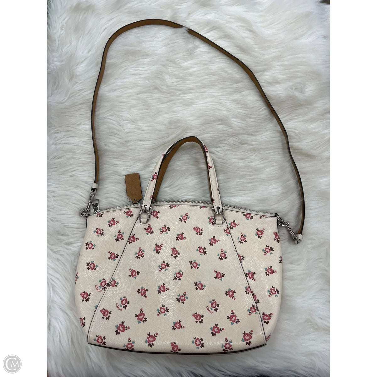 Handbag Designer By Coach, Size: Medium