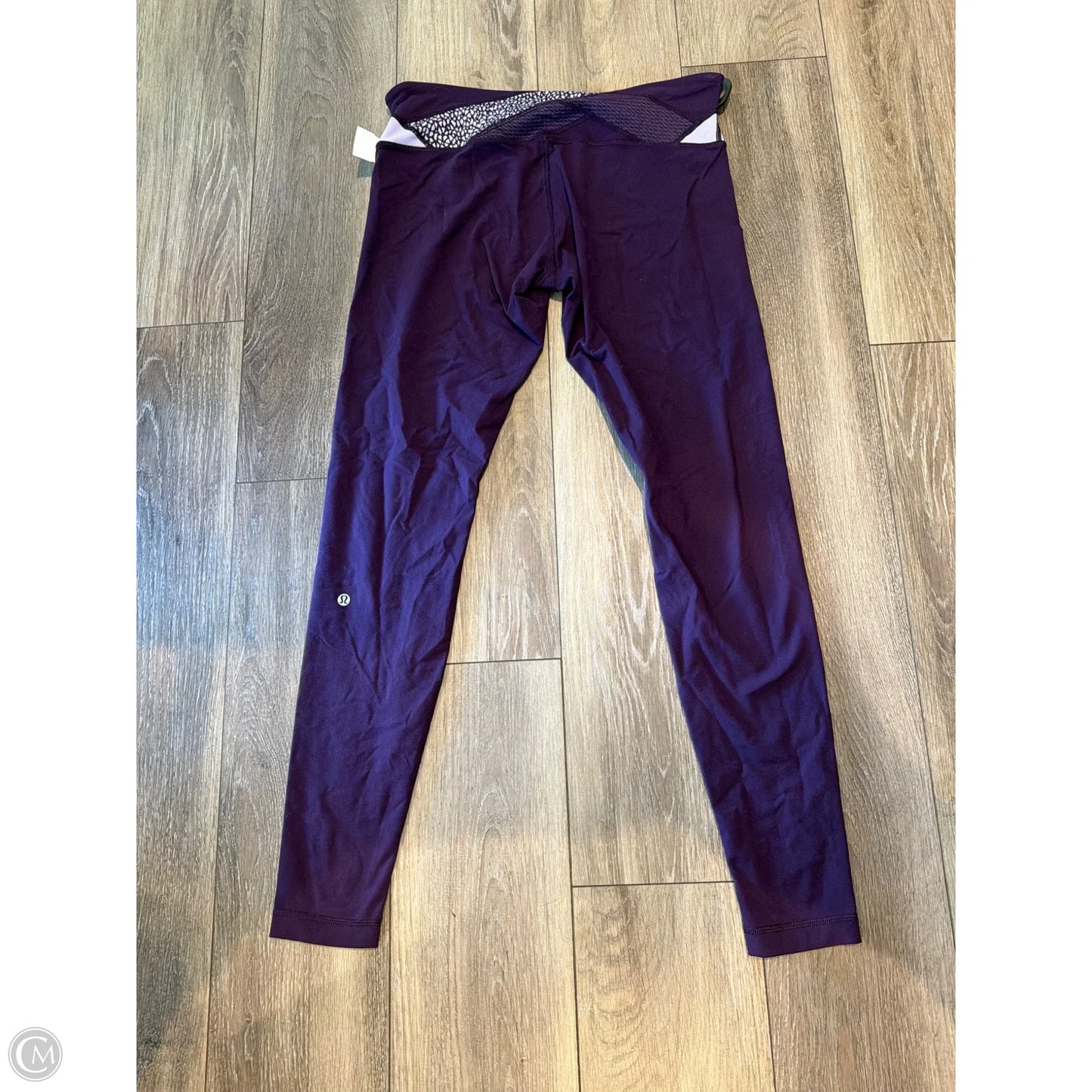 Athletic Pants By Lululemon In Purple, Size: 12
