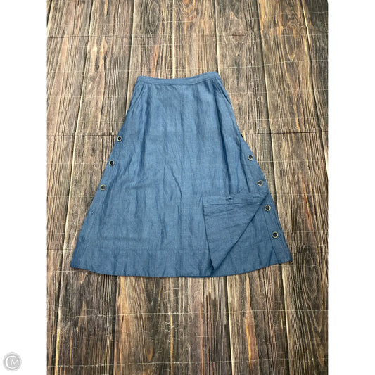 Skirt Maxi By Nic + Zoe In Blue, Size: 6