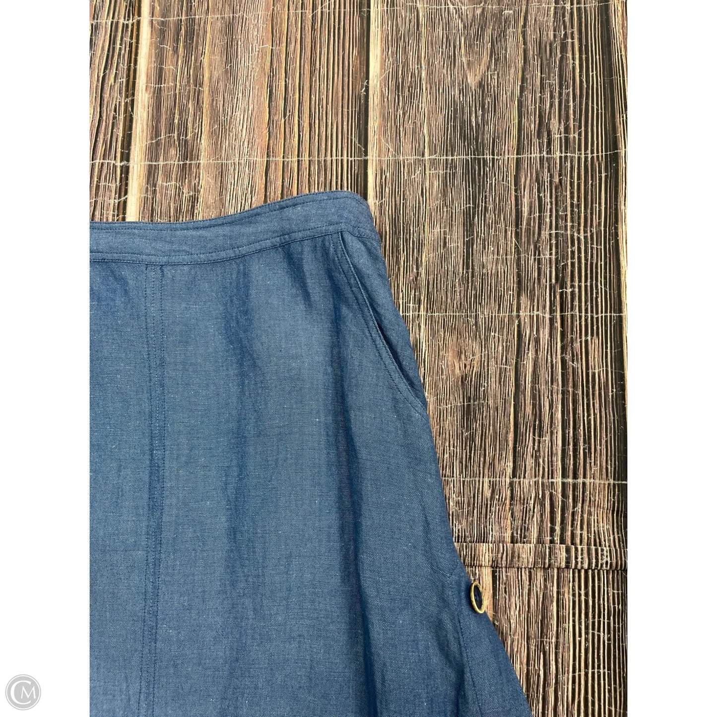 Skirt Maxi By Nic + Zoe In Blue, Size: 6