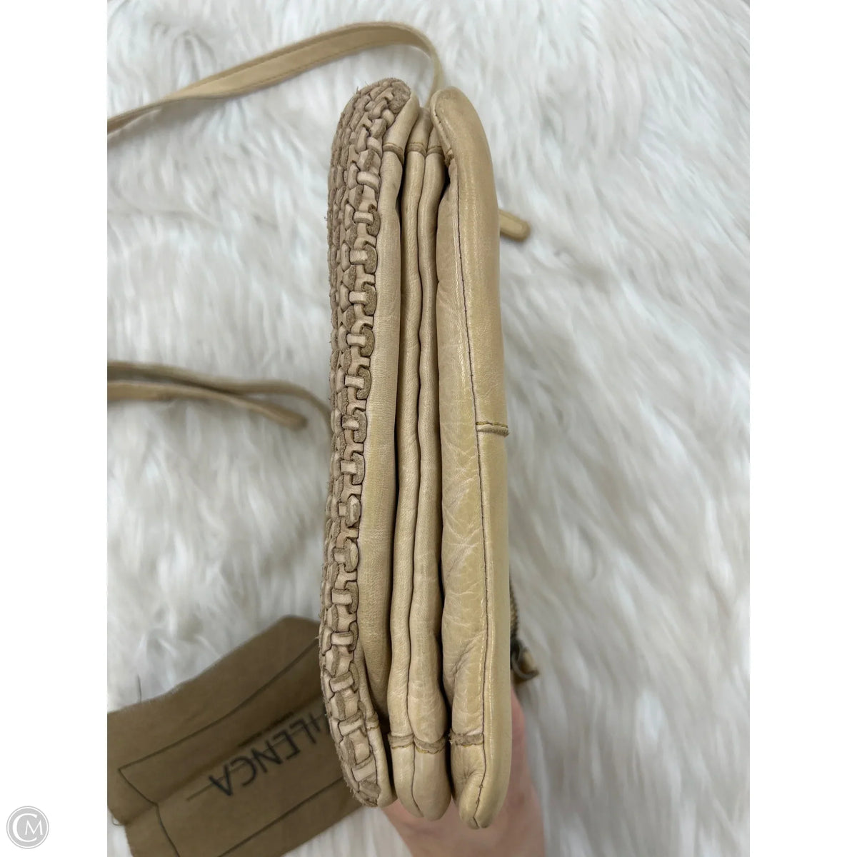 Crossbody Leather By Clothes Mentor, Size: Medium