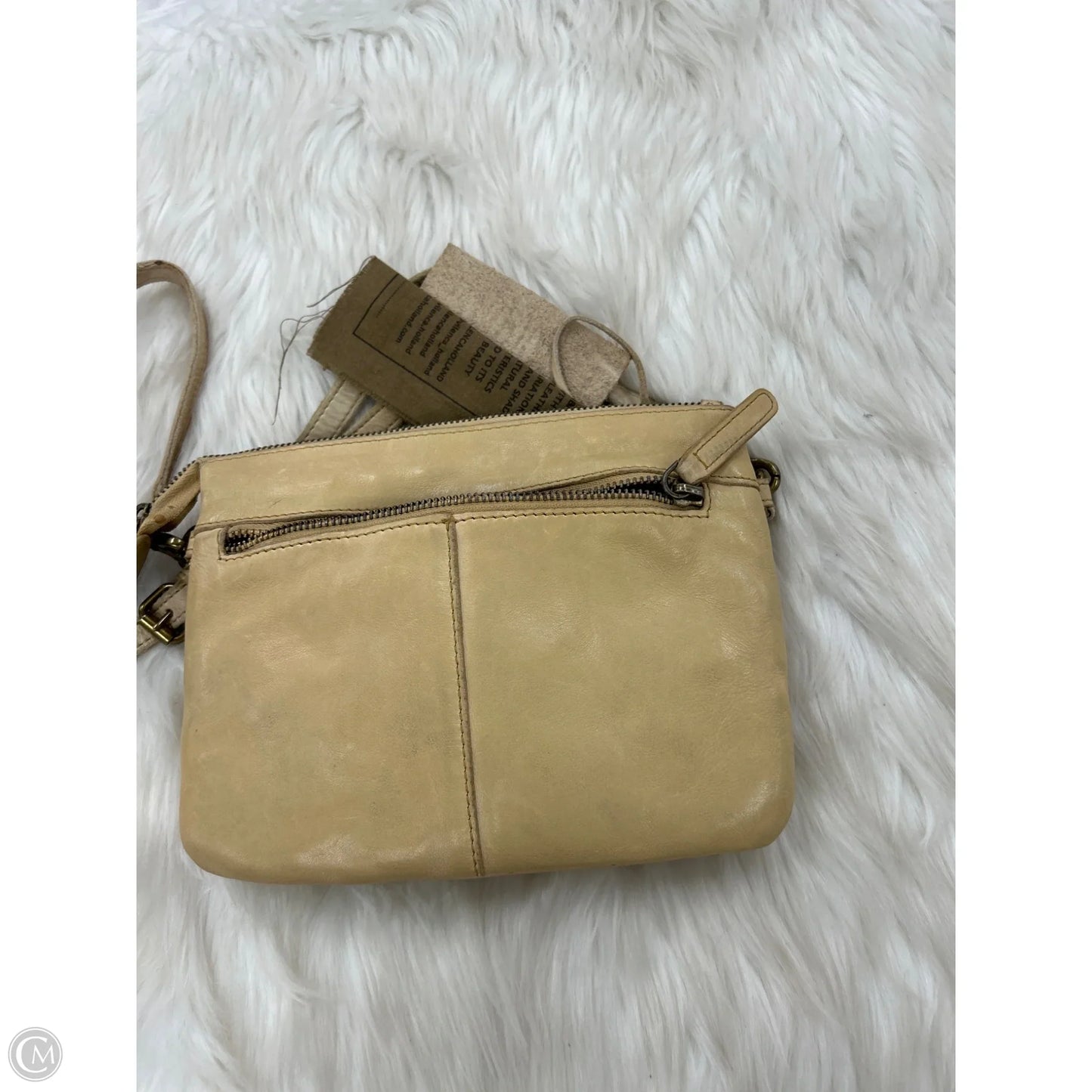 Crossbody Leather By Clothes Mentor, Size: Medium