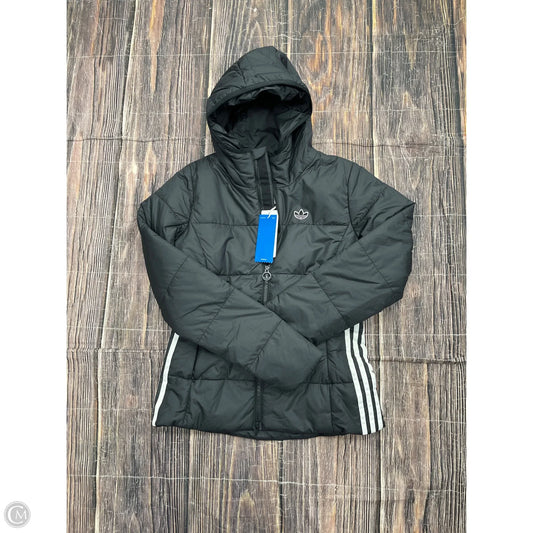 Coat Puffer & Quilted By Adidas In Black, Size: Xs