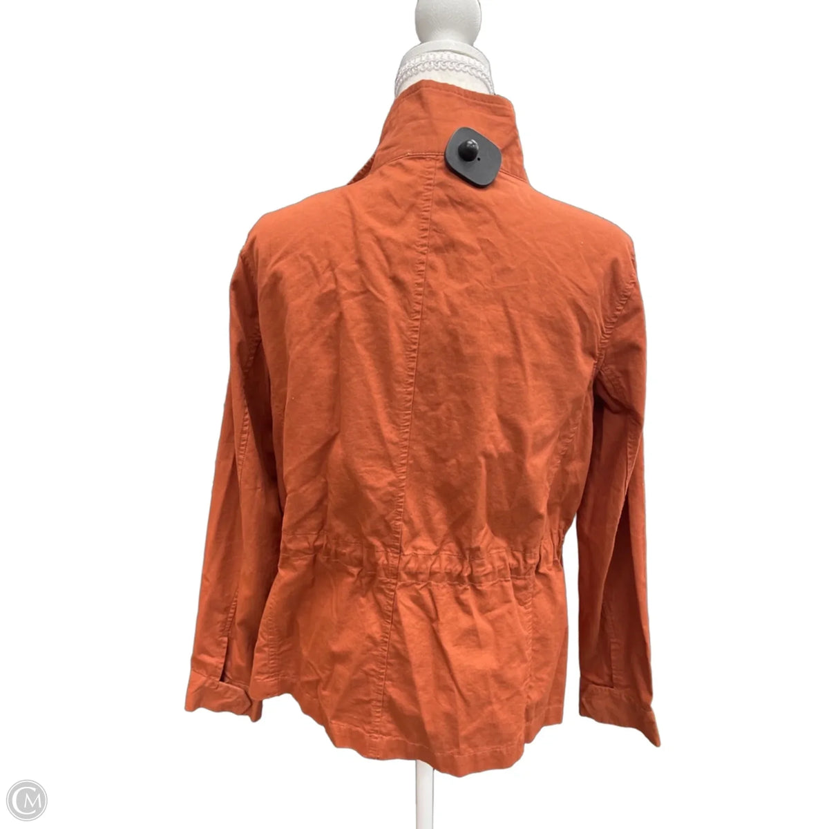 Jacket Utility By E&m In Orange, Size: S