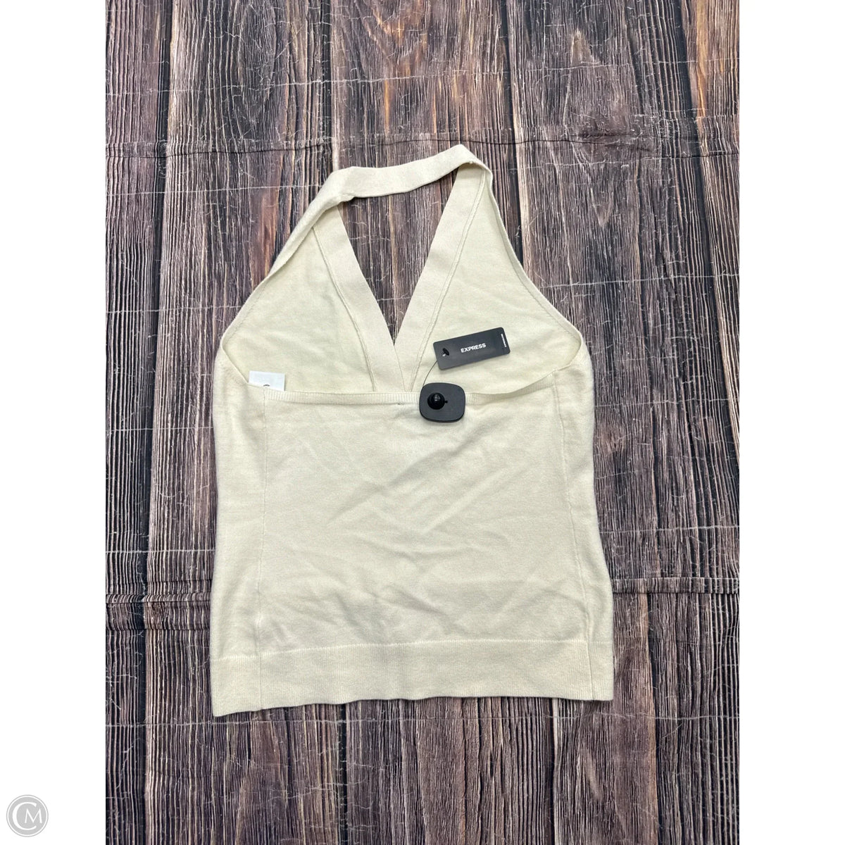 Tank Top By Express In Cream, Size: M