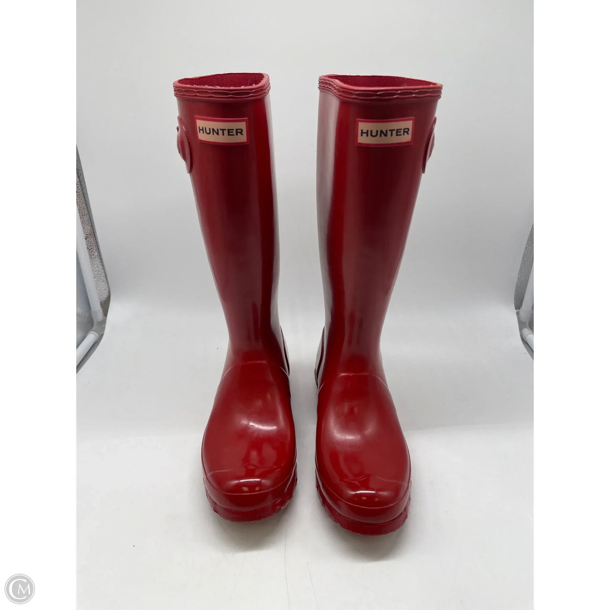 Boots Designer By Hunter In Red, Size: 5