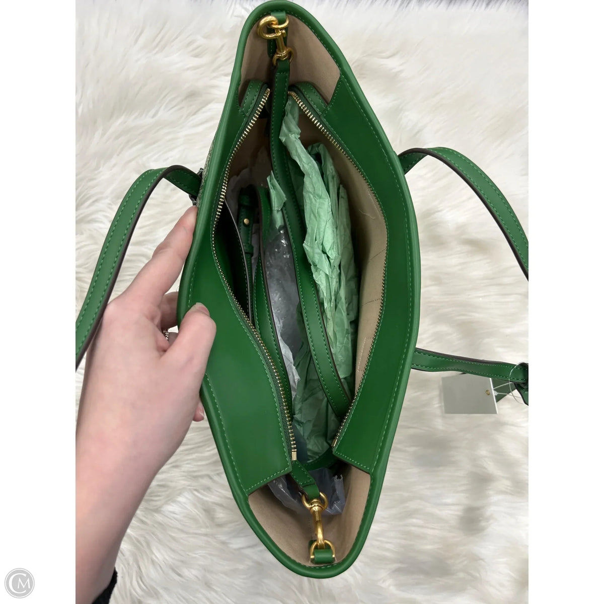 Handbag Designer By Tory Burch, Size: Large