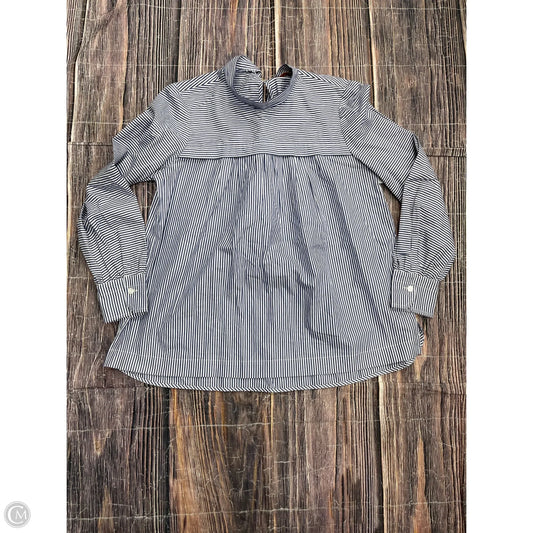 Top Long Sleeve Designer By Tory Burch In Striped Pattern, Size: Xs