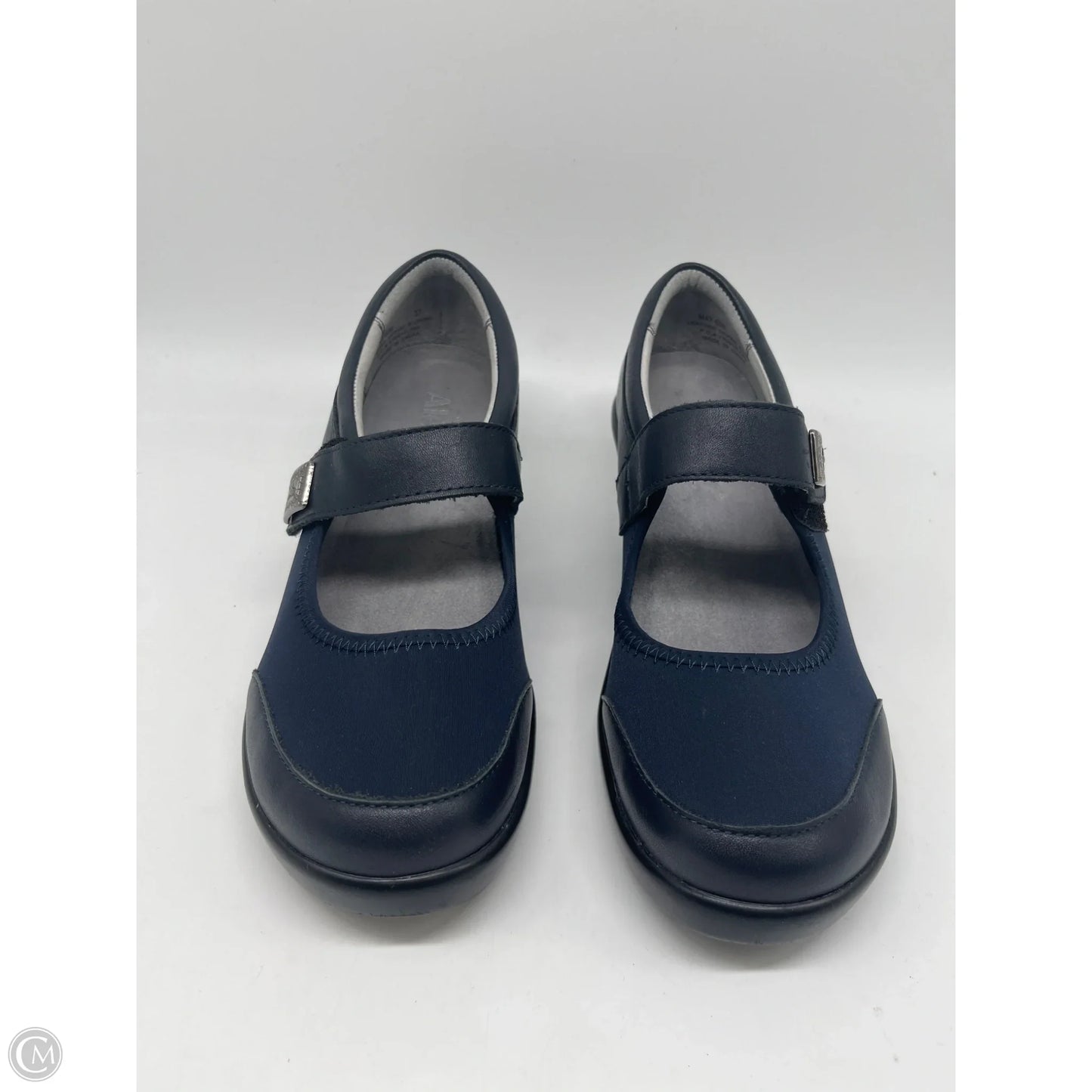 Shoes Heels Wedge By Alegria In Blue, Size: 6.5