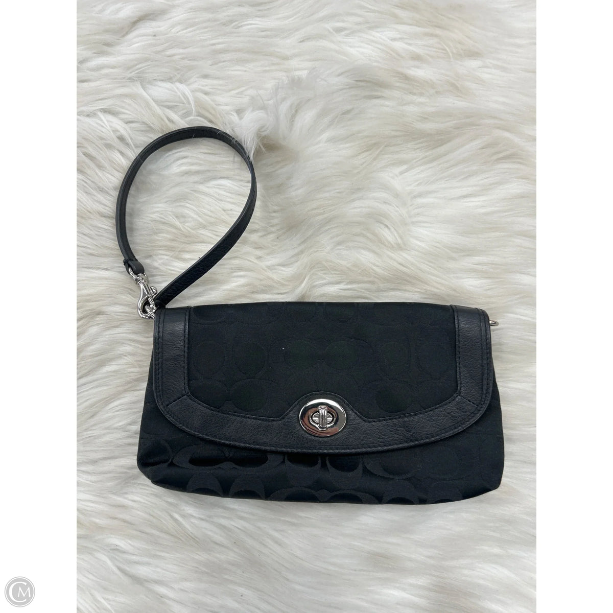 Wristlet Designer By Coach, Size: Large