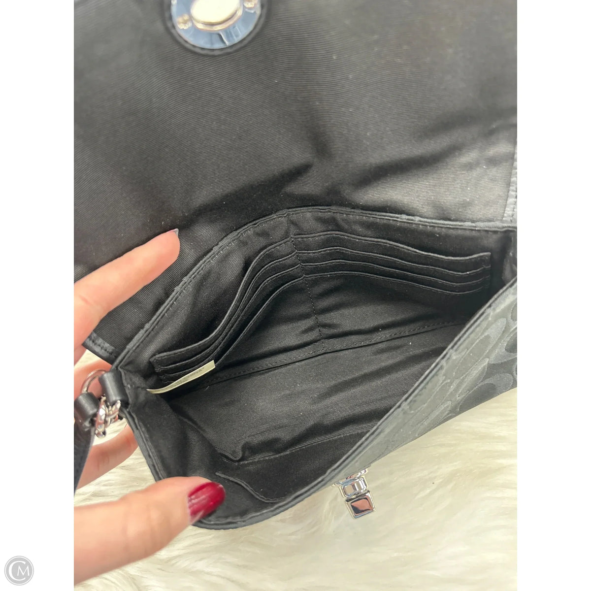 Wristlet Designer By Coach, Size: Large