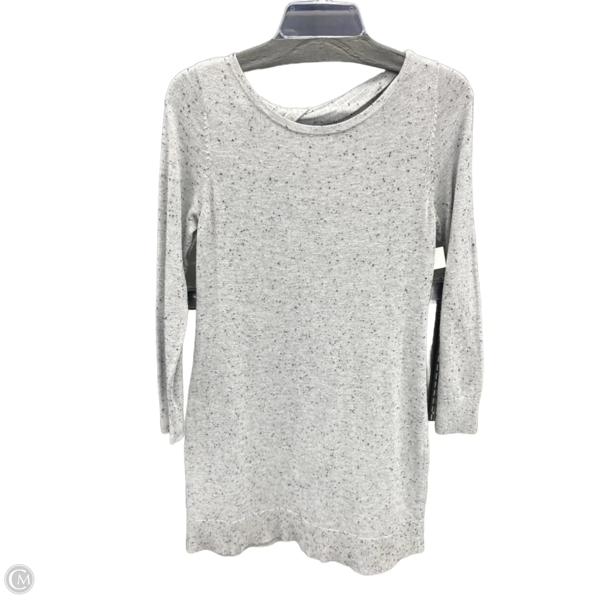 Dress Casual Short By Loft In Grey, Size: M Dress Casual Short By Loft In Grey, Size: M