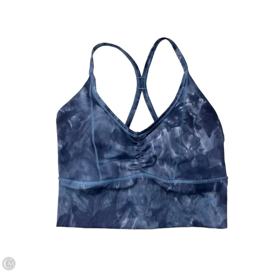 Athletic Bra By Gym Shark In Blue, Size: Xs