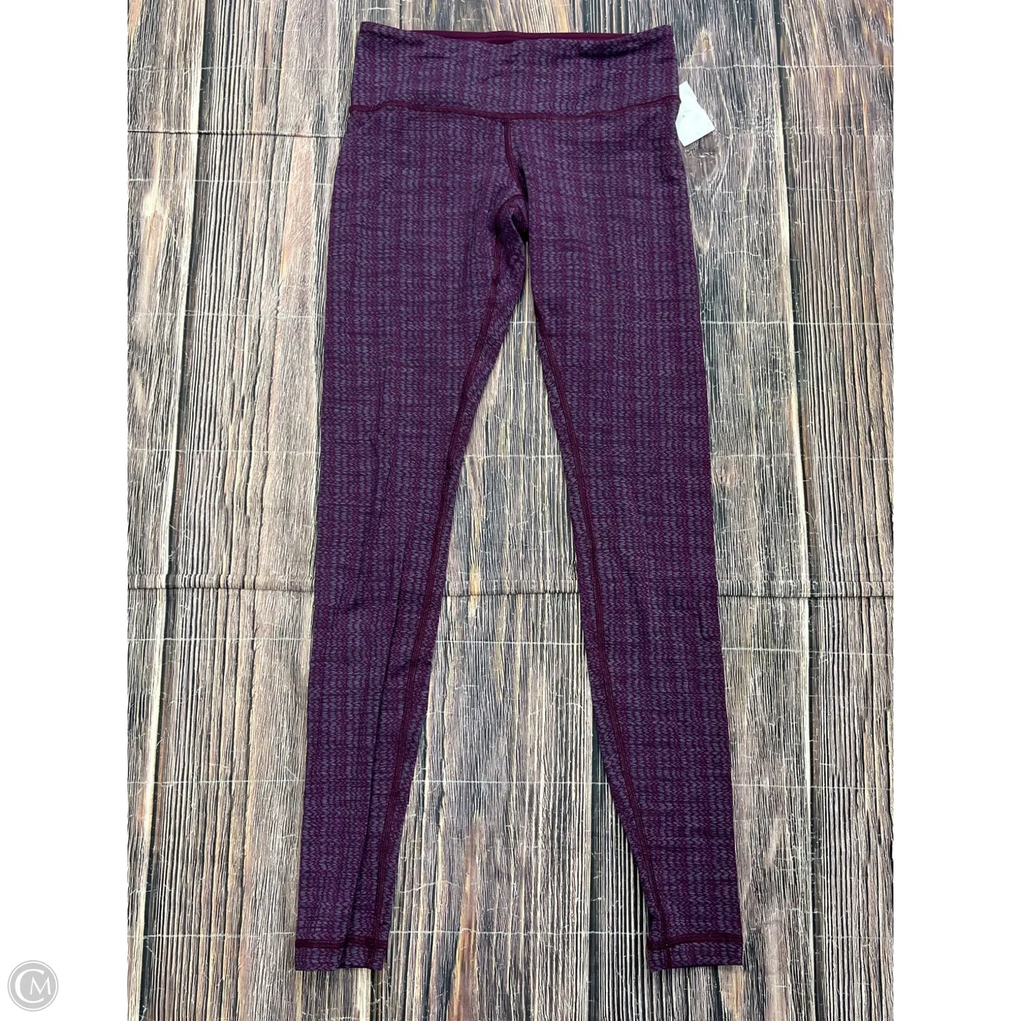 Athletic Leggings By Lululemon In Purple, Size: 4