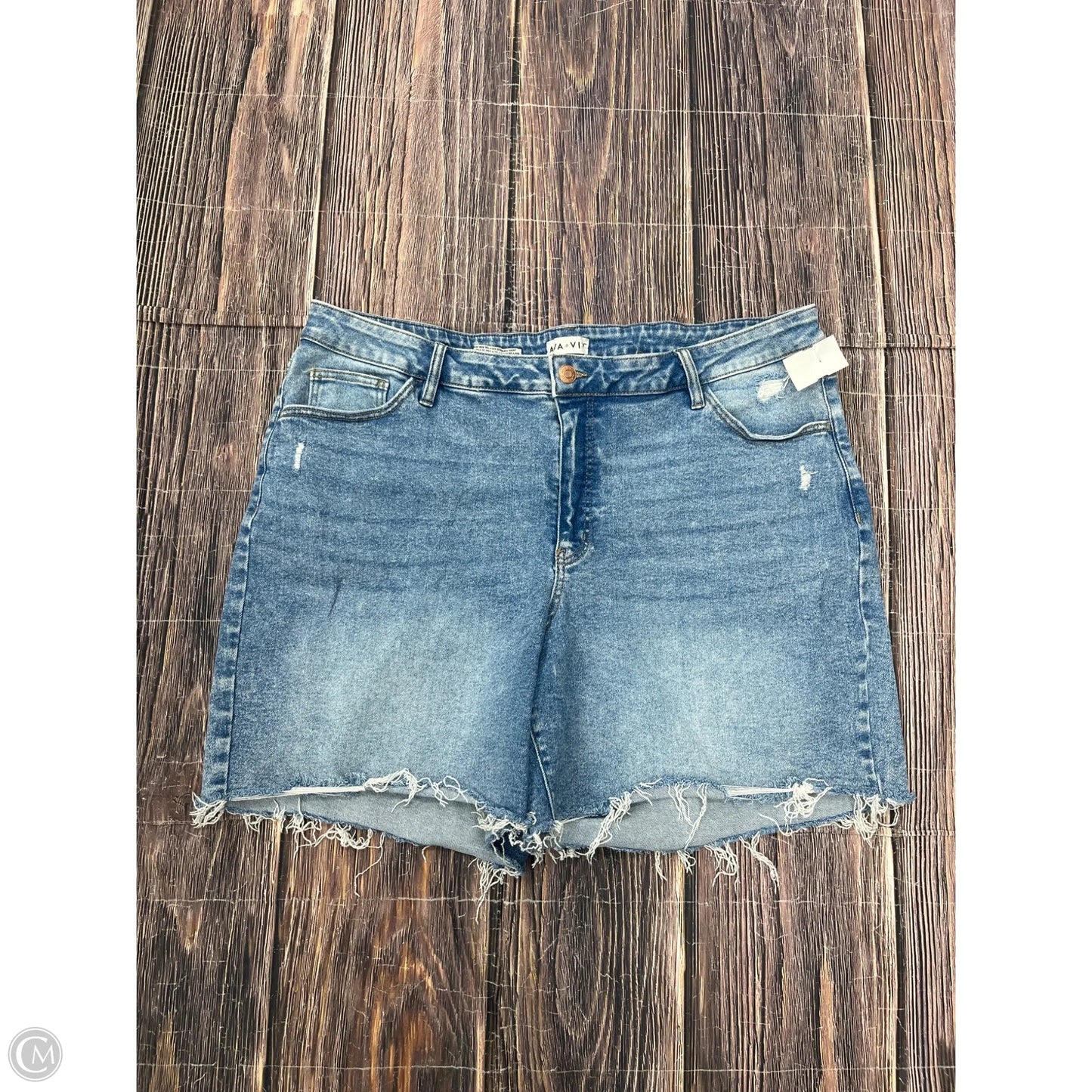 Shorts By Ava & Viv In Blue, Size: 22