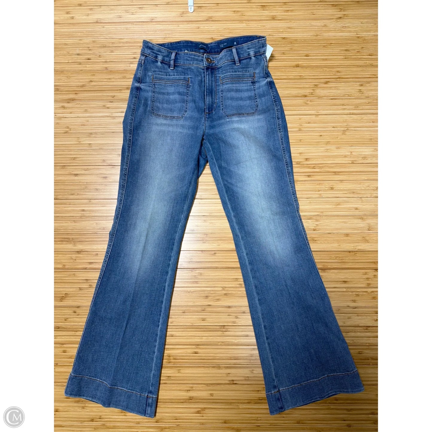 Jeans Flared By J. Jill In Blue, Size: 8
