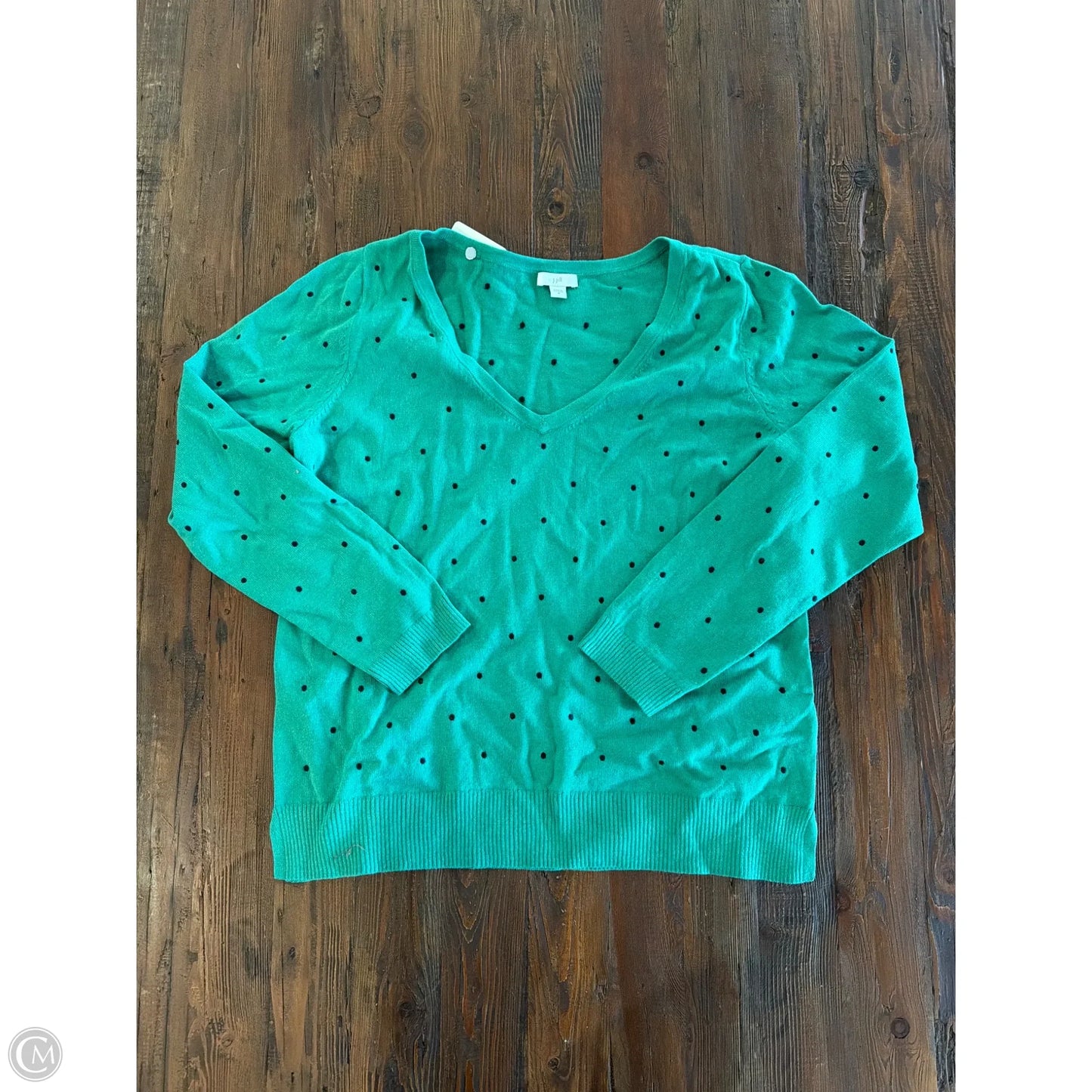 Sweater By J. Jill In Green, Size: M