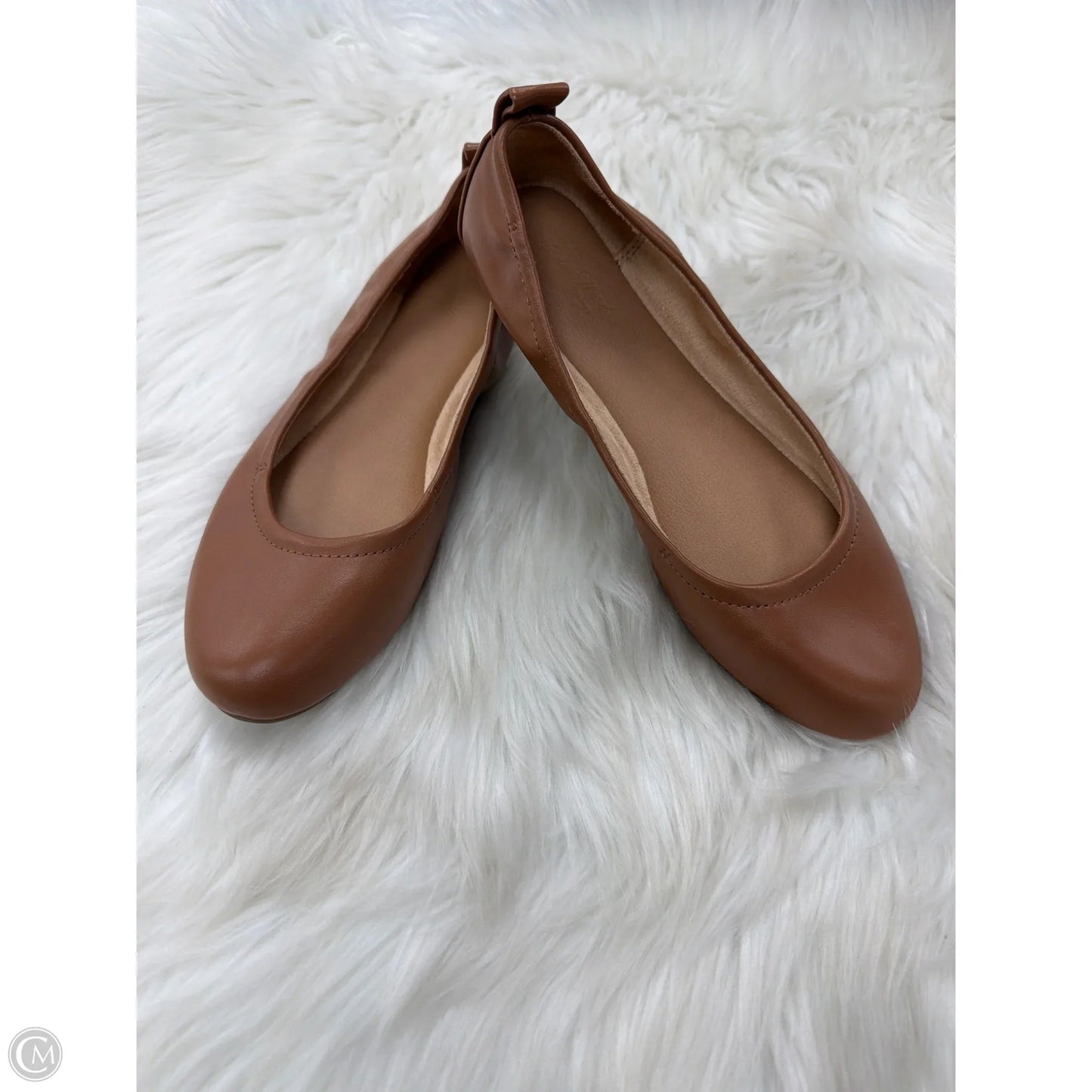 Shoes Flats By Universal Thread In Brown, Size: 7