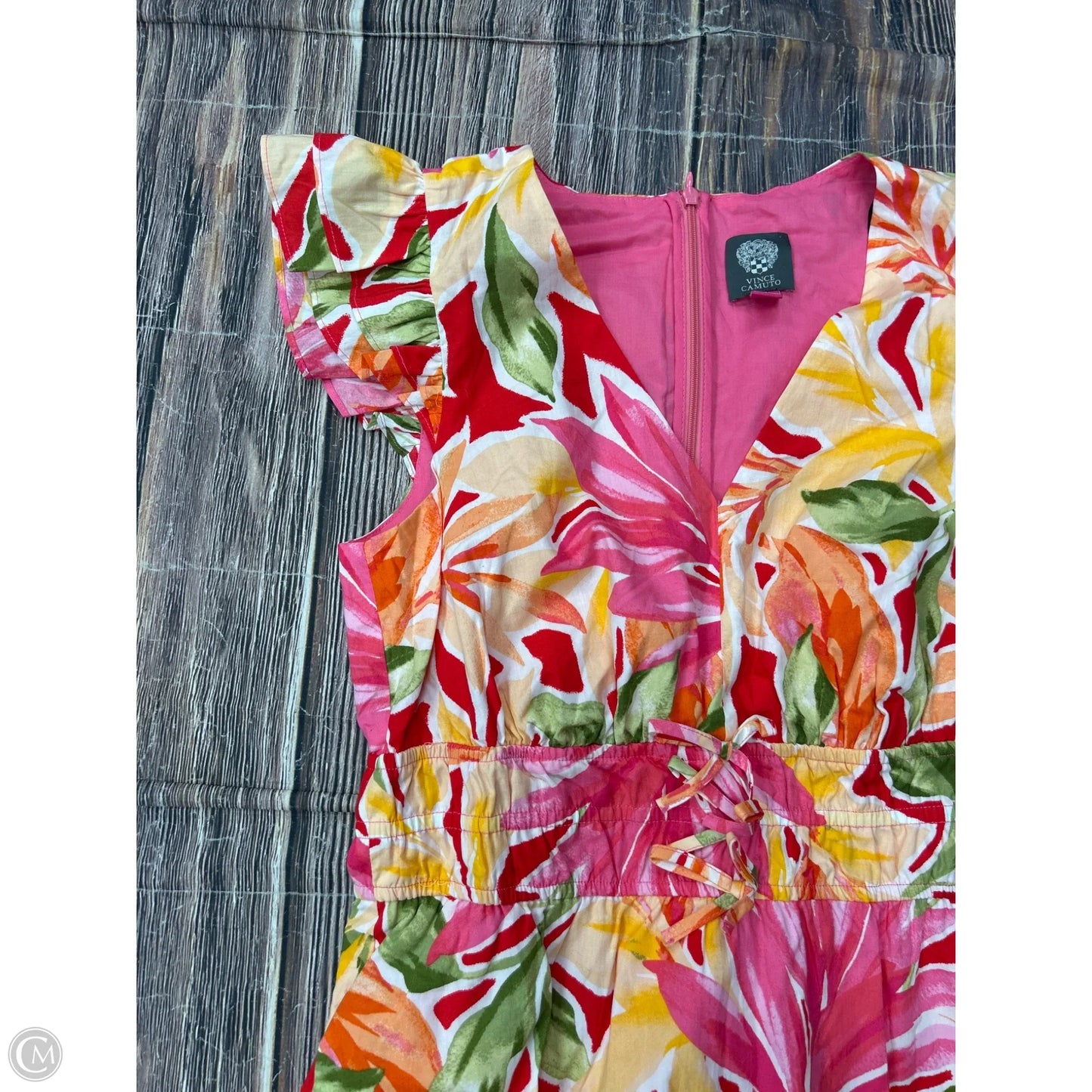 Dress Casual Short By Vince Camuto In Floral Print, Size: 10