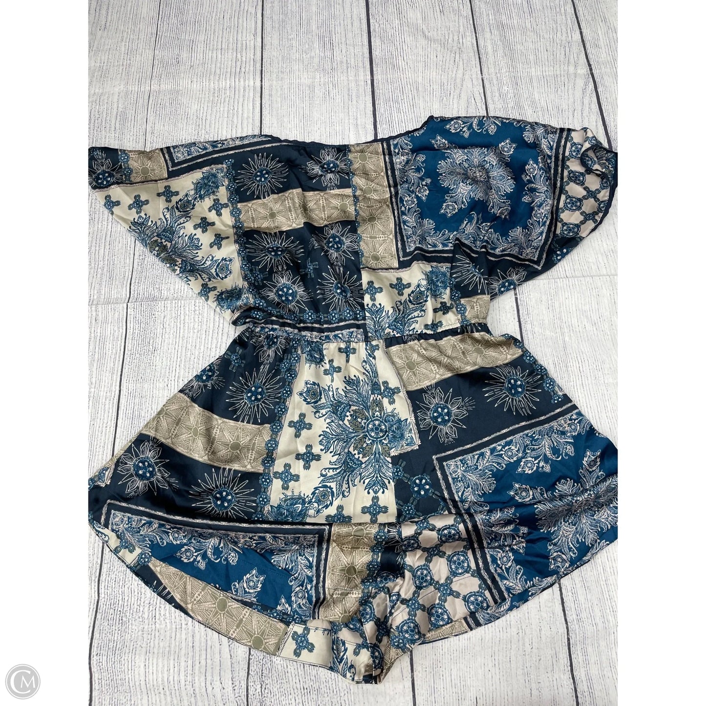 Romper By Free People In Blue, Size: M
