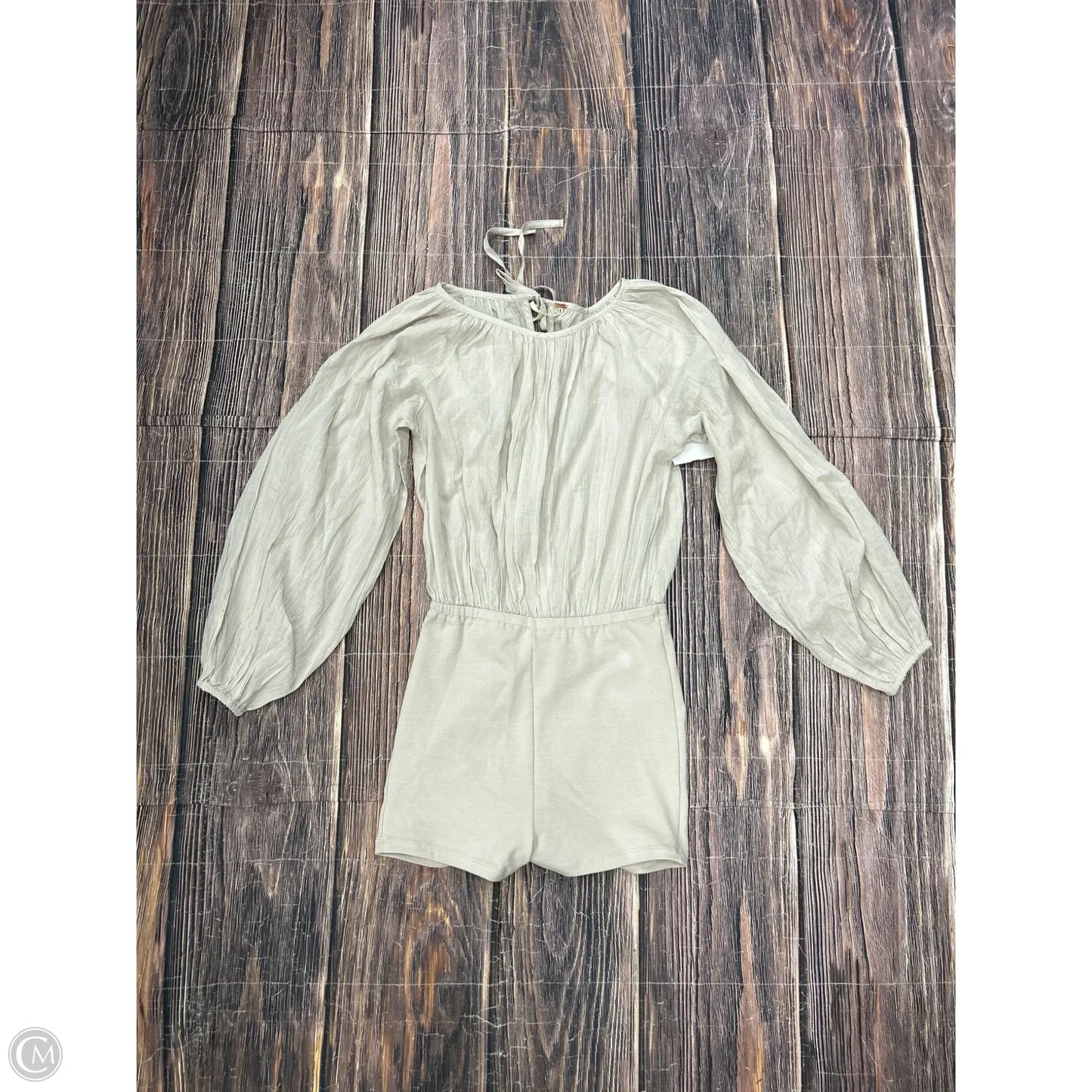 Romper By Free People In Beige, Size: Sp