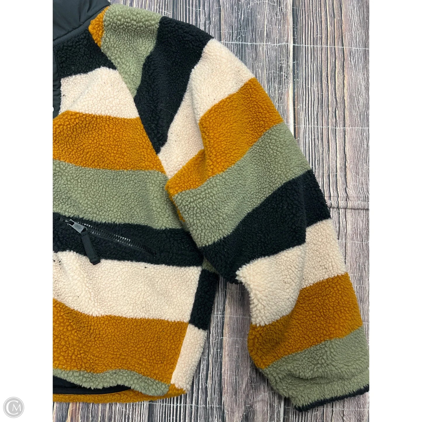 Jacket Faux Fur & Sherpa By Free People In Multi-colored, Size: Xs