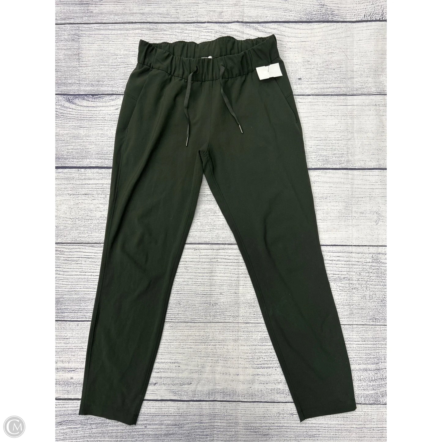 Athletic Pants By Lululemon In Green, Size: S