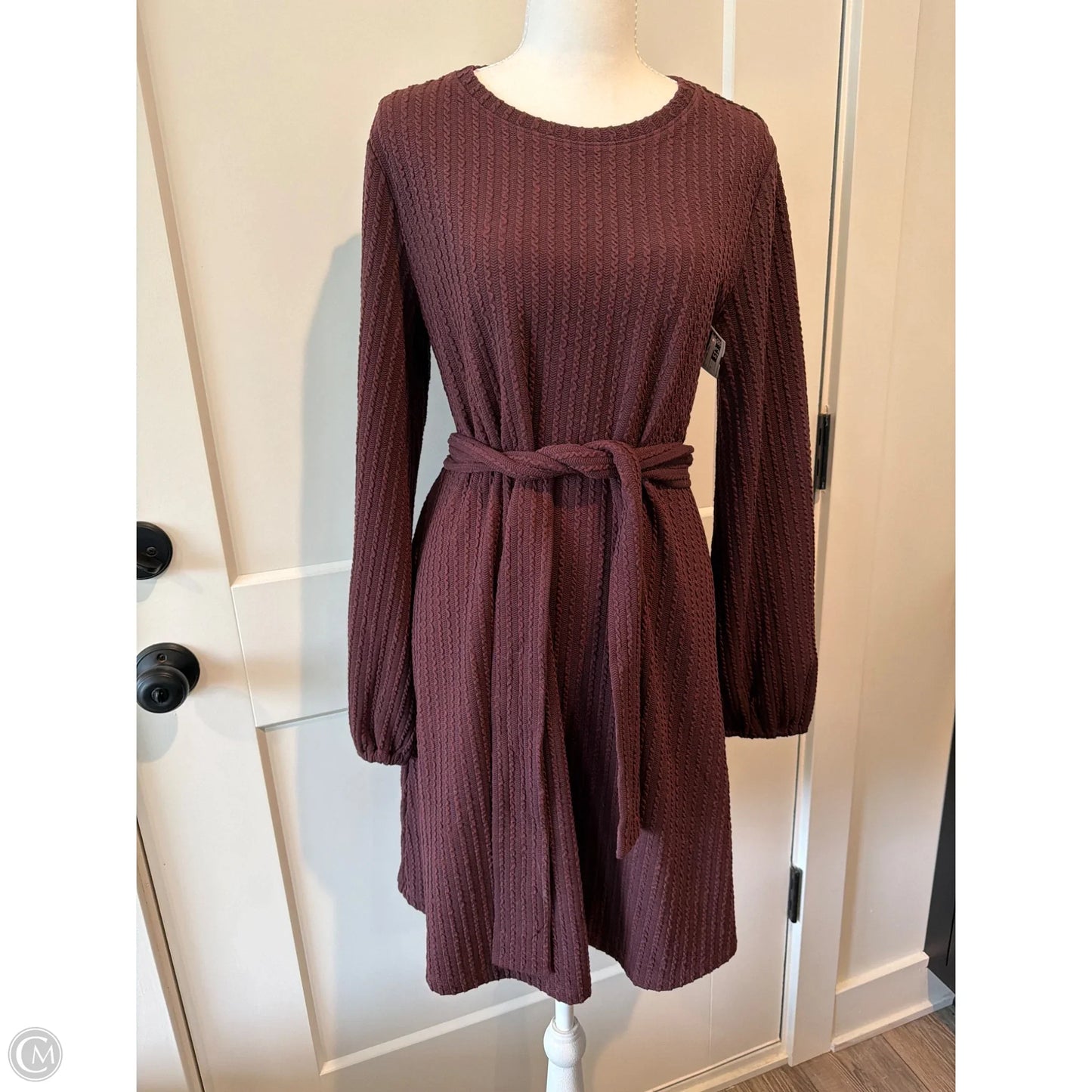 Dress Casual Midi By Maurices In Red, Size: M