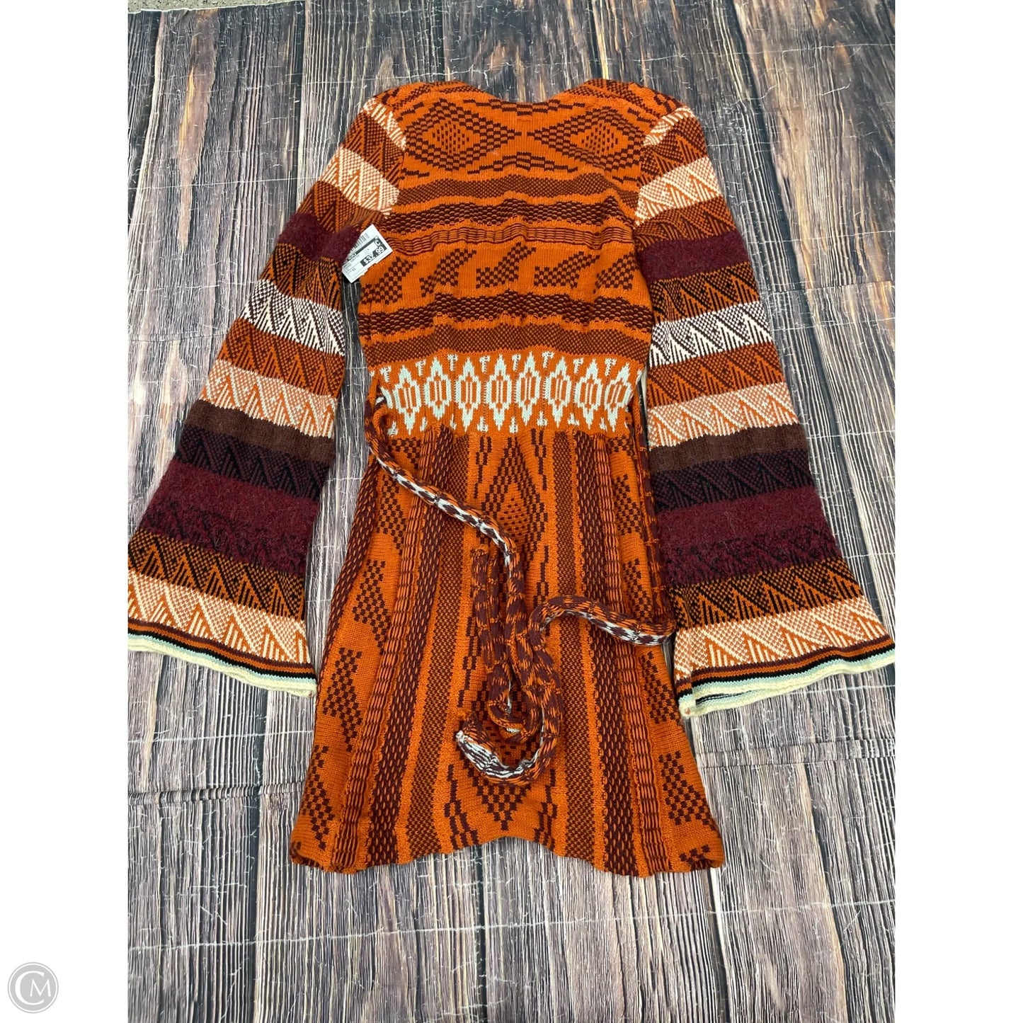 Dress Sweater By Free People In Orange, Size: Xs