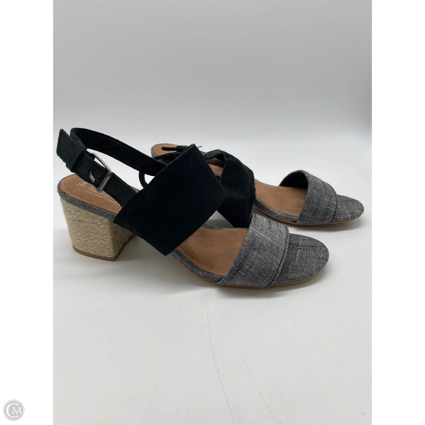 Shoes Heels Block By Toms In Black, Size: 9