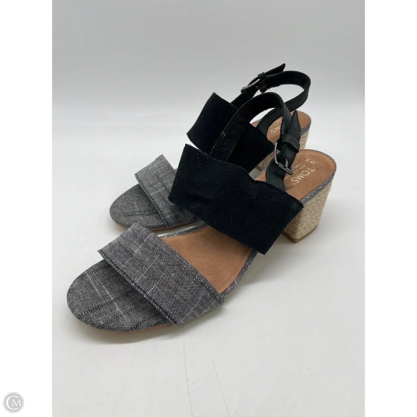 Shoes Heels Block By Toms In Black, Size: 9